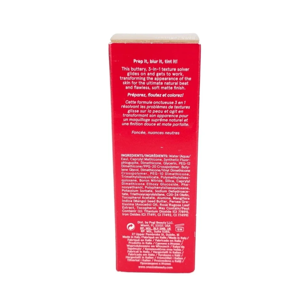 ONE/SIZE Turn Up The Base BBB Cream Beauty Blur‎ Balm Dark 1 (N) 30 ml Makeup